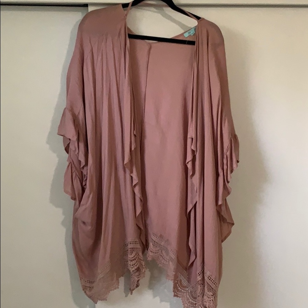 Light Pink lace shall